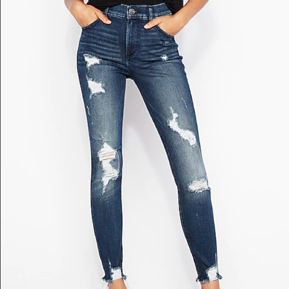 Express torn jeans